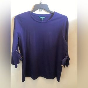 Ralph Lauren 3/4 Sleeve Navy T (1X)